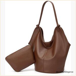 Large Slouchy Suede Hobo Tote Bag Shoulder Purse Satchel Handbag